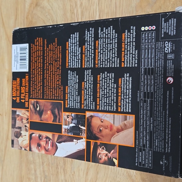 Denzel Washington Spotlight Collection DVD Set - Picture 2 of 9